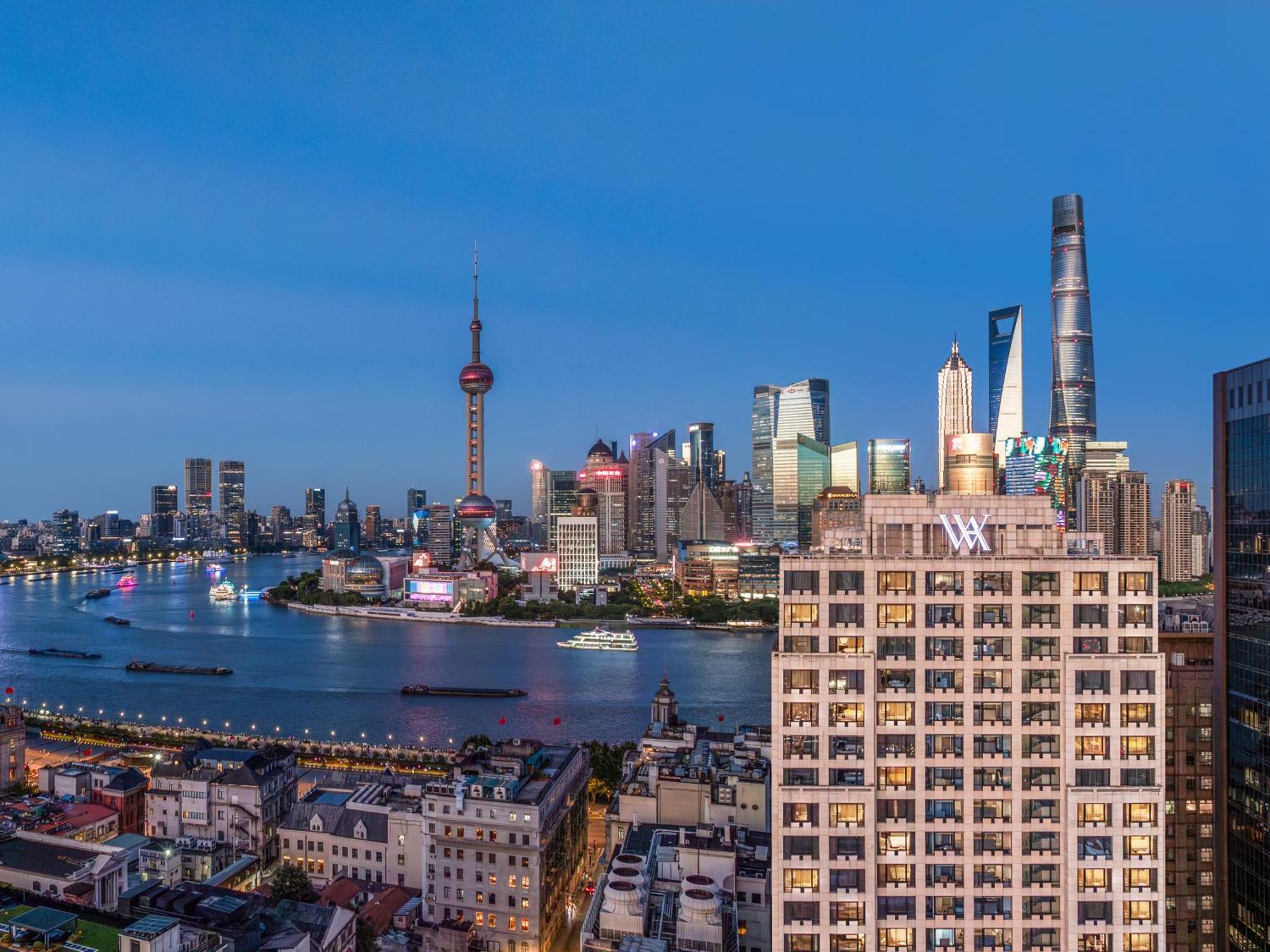 Waldorf Astoria Shanghai On The Bund Xangai Exterior foto