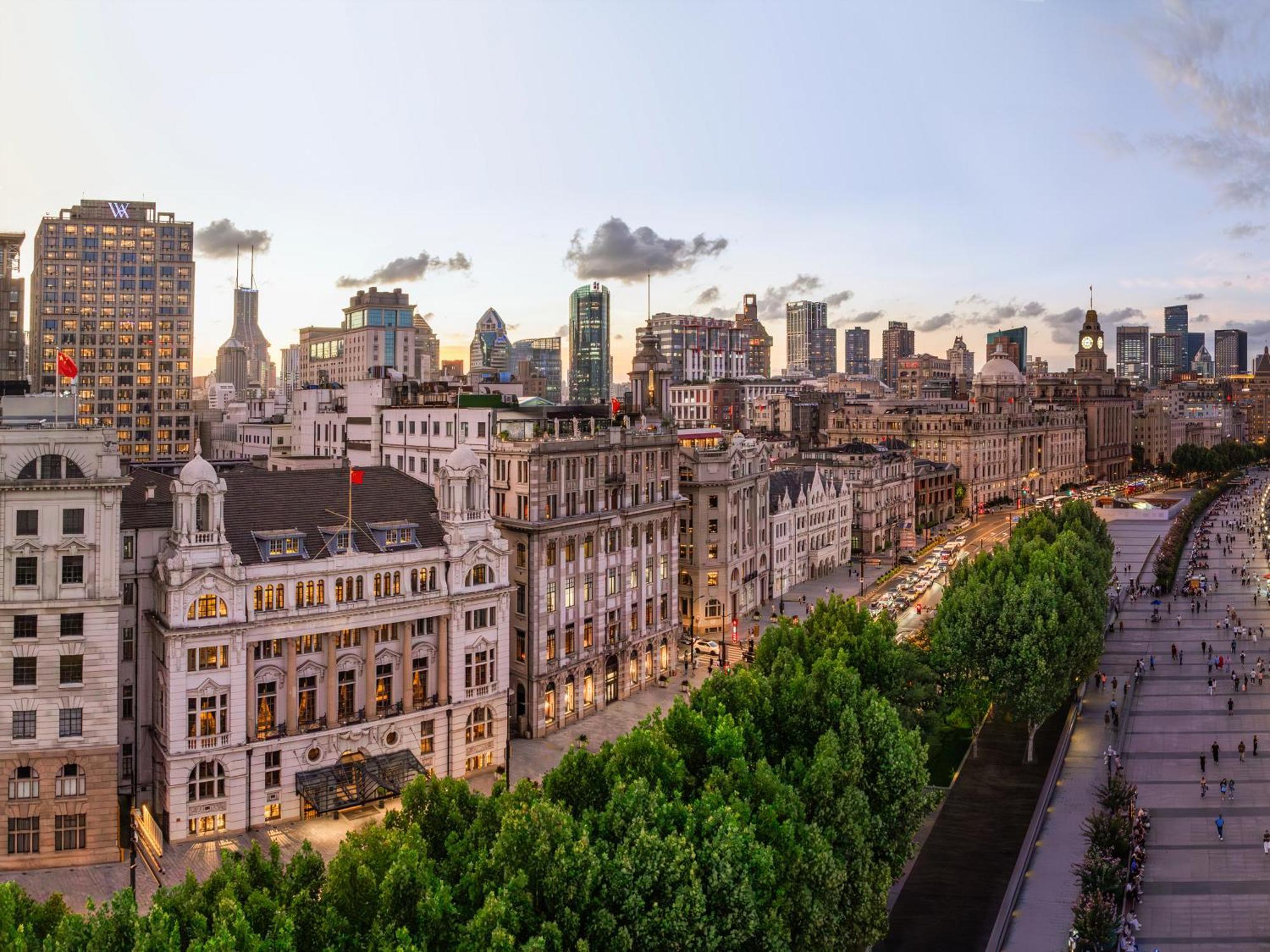 Waldorf Astoria Shanghai On The Bund Xangai Exterior foto