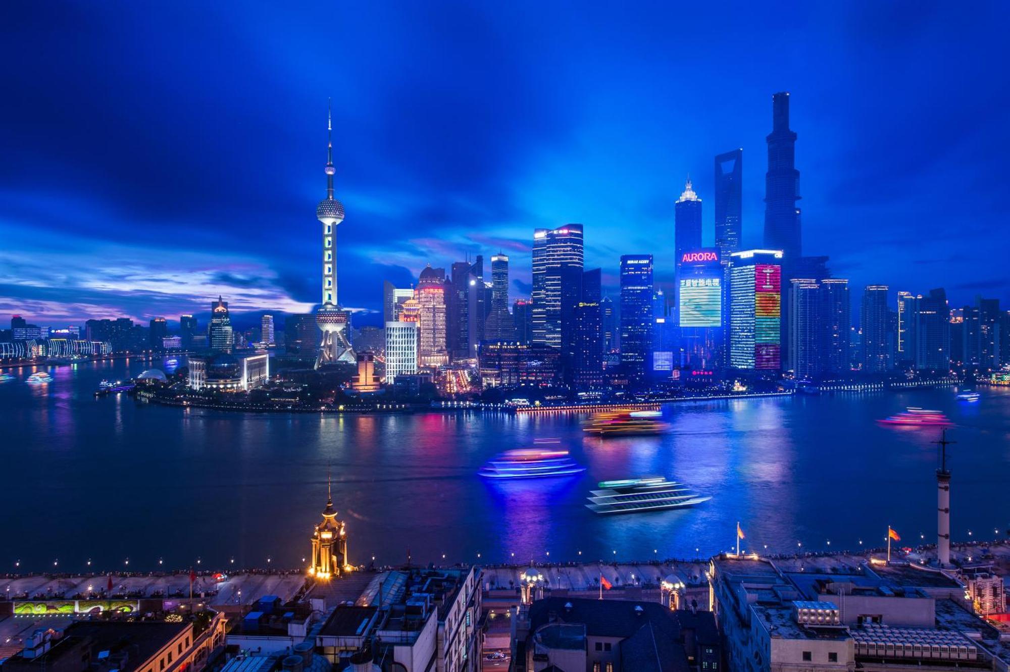 Waldorf Astoria Shanghai On The Bund Xangai Exterior foto